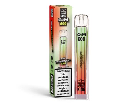 Aroma King Gem 700 puffs 0mg (bez nikotyny) - Strawberry Kiwi